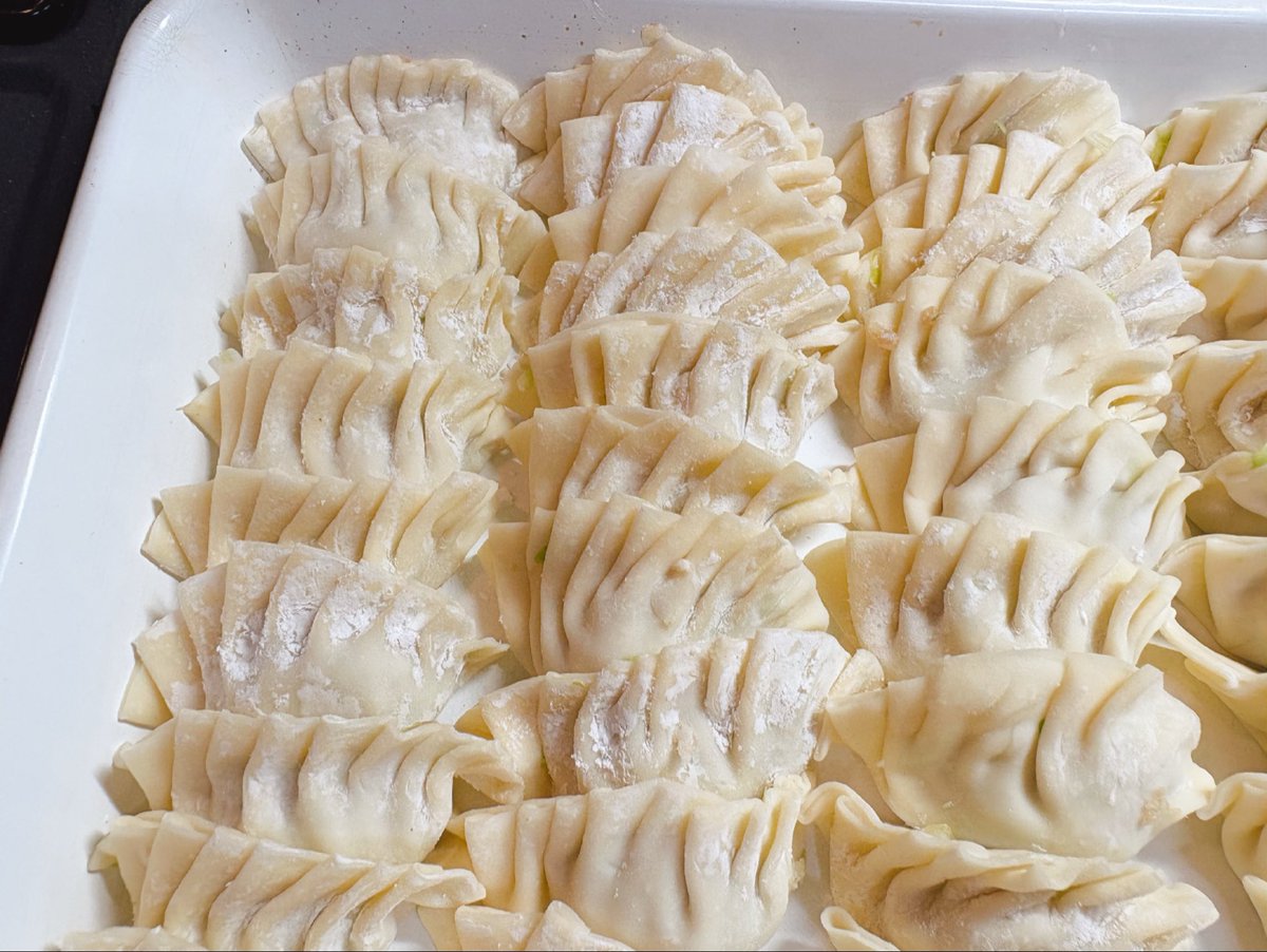 orie13a's tweet photo. 嬉しさもあって、過去一美味しかったかも🥟🥟🥟 https://t.co/5hWpp84pre