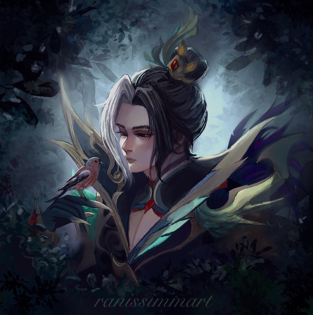 ranissimma's tweet photo. I think I'm pleased with myself.
#mlbb #mlbb_fanart #art #Ling_mlbb https://t.co/nWbTqDsE29