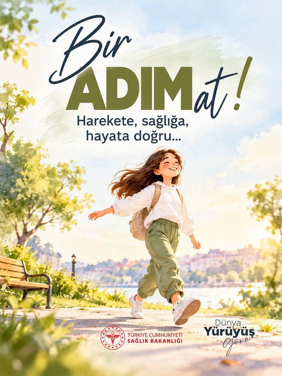 dhaltinova's tweet photo. Bir Adım At.🚶‍♀️

#DünyaYürüyüşGünü https://t.co/u7QcKEkCxi