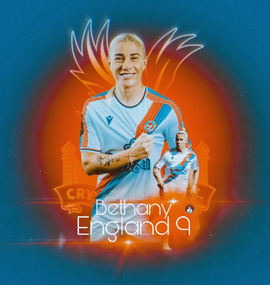 HeatherCreatess's tweet photo. It's gameday! 9️⃣🟥🟦⚽🎨 #upthepalace❤️💙 #BE9 @Bethany_Eng15 https://t.co/m9g9aICAEF