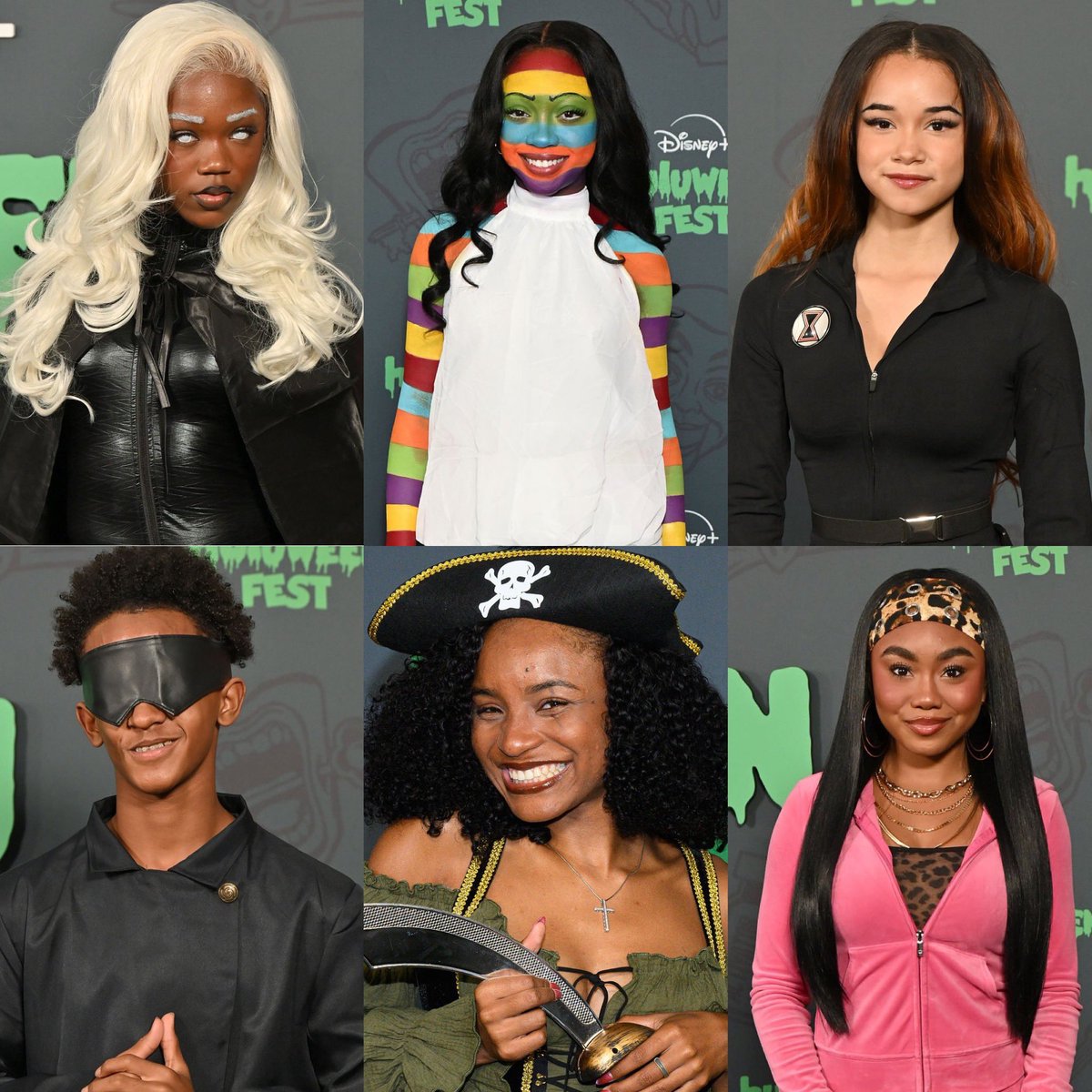 generationybh's tweet photo. Young Black Hollywood at the Disney + Huluween Fest 👻🪄✨ https://t.co/07Cv5aAR3N