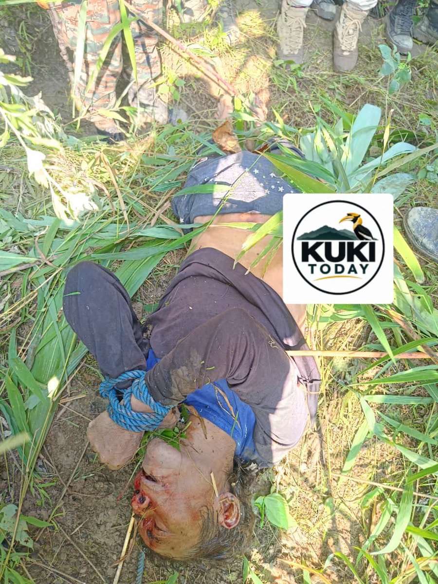 DynastyDoungel's tweet photo. SHOULD THE KUKI-ZO COMMUNITY RETALIATE IN THE SAME MANNER? THE BALL IS NOW IN THE COURT OF THE GOVERNMENT OF MANIPUR.

Shri Hemjang Haokip, a resident of Khunkho Village, Kangpokpi District, who was abducted from his agricultural field yesterday by militants belonging to the NSCN-IM and ZUF-Kamson, was found dead under tragic circumstances this afternoon.

He was merely an elderly farmer who posed no threat to anyone. We demand immediate, swift and stringent action against the perpetrators — the Tangkhul NSCN-IM and ZUF-Kamson.

Enough is enough.

@PMOIndia @HMOIndia @rashtrapatibhvn @PIBHomeAffairs @GoI_MeitY @MIB_India @BDUTT @vijaita @TanushreePande @ShashiTharoor @virsanghvi @KaranThapar_TTP @YKhemchandSingh @KonthoujamG @LokBhavManipur @BhallaAjay26 @AwangbowNewmai @LDikho51792 @TheSangaiExpres @PoknaphamNews @meiteiheritage @Nagaland_India @Nagaland_Post @morungexpress05 @ukhrultimes @WungMedia @ukhrultimes @LIANGMAIPOST