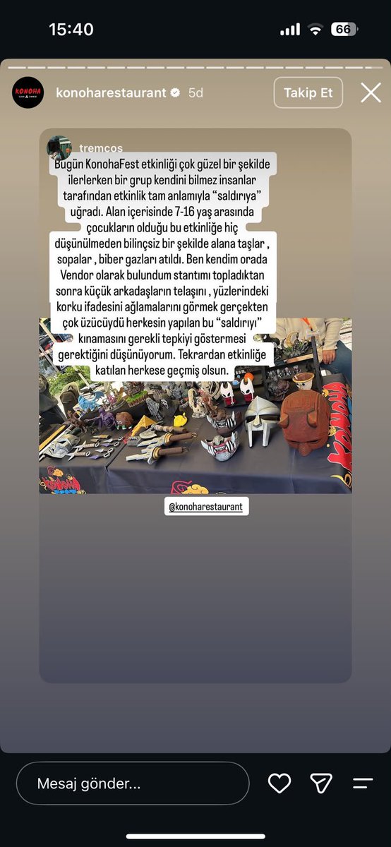 yetogami's tweet photo. #konohafest 
igrencsiniz. insanlarin mutlulugu batiyor size. bir icerik turunu seven bir grup insanin bir araya gelip iyi vakit gecirmesi sizde nicin ve nasil bir hazimsizlik yaratiyor olabilir? dun de satislara izin verilmedi, sonrasinda kolluk kuvvetleri zorla alani bosalttilar https://t.co/qHXuKC6rbl