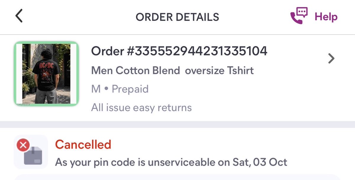 melbarot's tweet photo. @meesho_support @Meesho_Official and I live in mumbai , if mumbai is not serviceable then I don’t know where meesho is serviceable https://t.co/VZs7xmBUK8