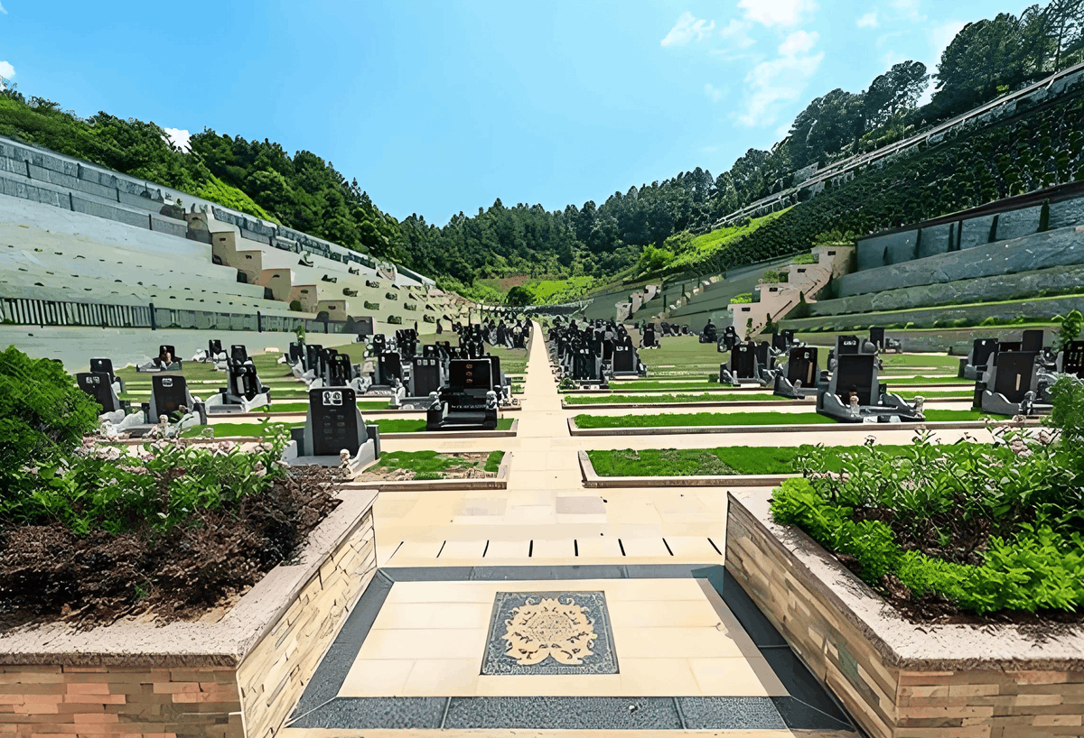 ShadowEchoas3s's tweet photo. [The bustling cemetery has a neatly maintained shrine where the caretaker squints to do daily maintenance work]， https://t.co/u0WMu8Y7tp
