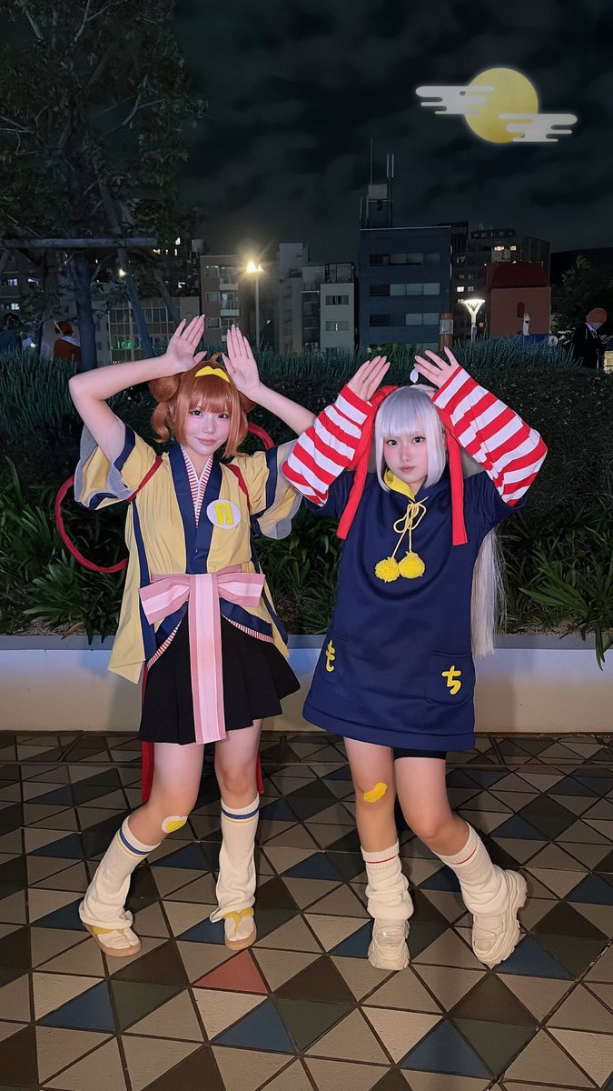notodakiri's tweet photo. 月見パイもち子ちゃんといました🌕
#コスフェスTDC https://t.co/spcEgpKm7y