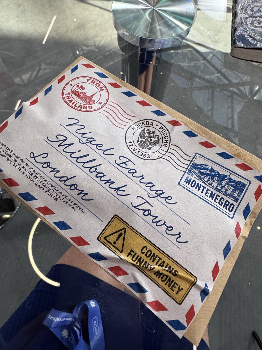 forster_k's tweet photo. Tory goody bag…. https://t.co/tQ5zJKKmp0