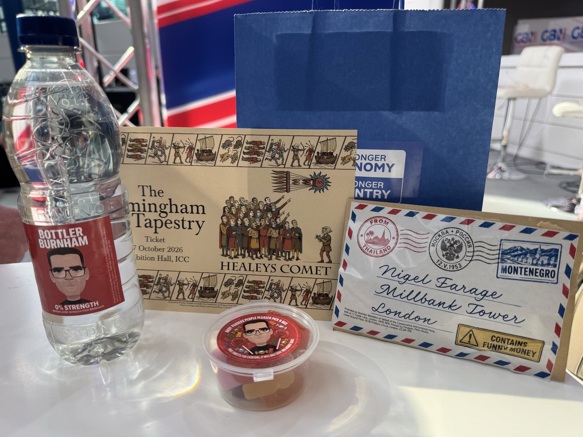 forster_k's tweet photo. Tory goody bag…. https://t.co/tQ5zJKKmp0