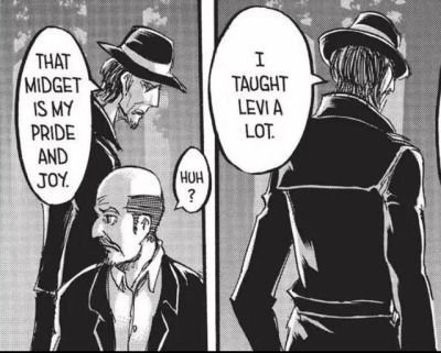 leviatics's tweet photo. this is why this panel from the manga hurts me so much, kenny had these protracted feelings all this time, i'm kinda bummed they cut this from the anime adaptation, the way he calls levi his joy too, not just his pride, i'm NOT FUCKING OKAY, godd this family will be the end of me https://t.co/Bx02GVLOeP