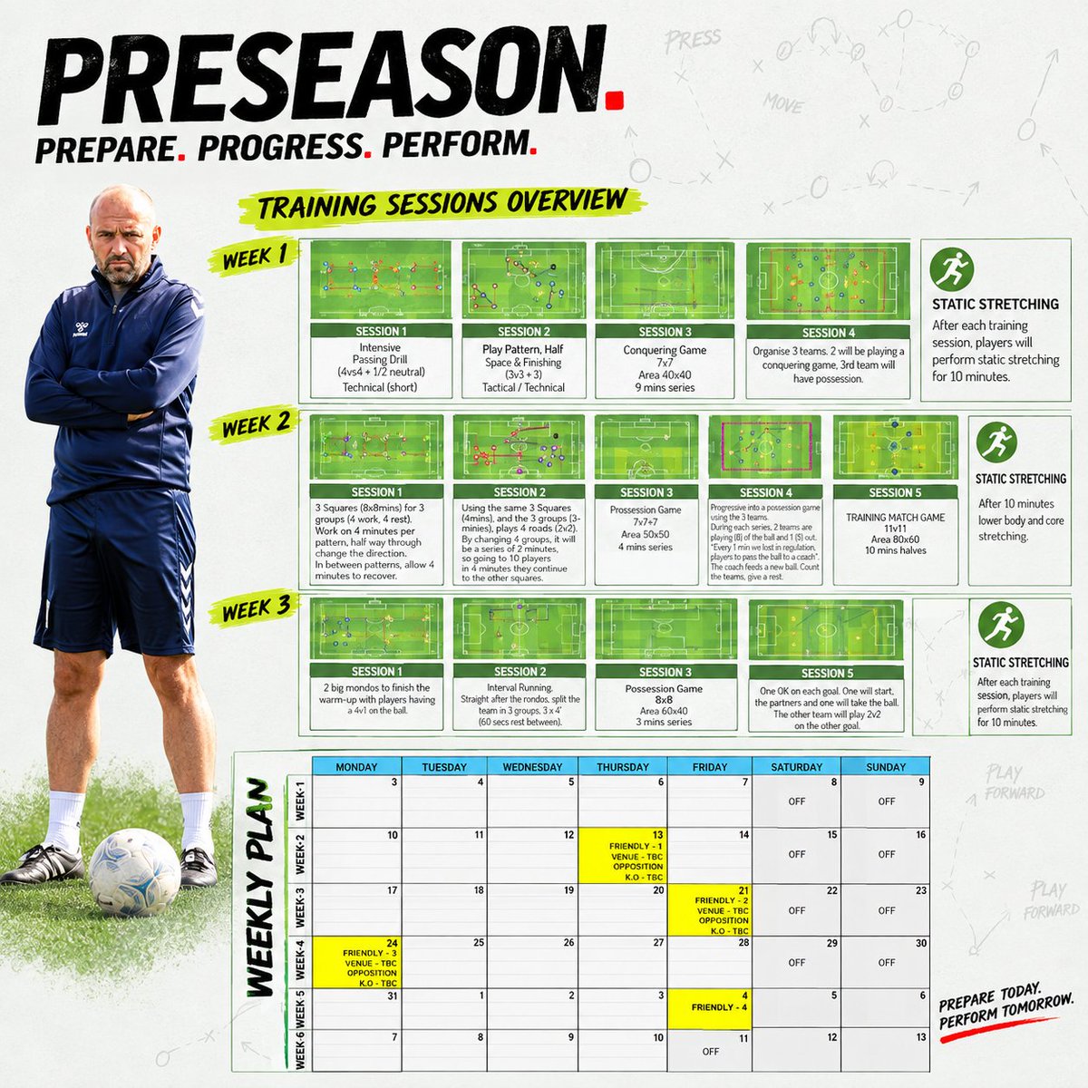 HubFcc's tweet photo. @SundayShare10 @SessionShareNet @UnitedCoaches @CoachingFamily @ForAllCoaches @CoachesLetsChat @Daveyp1180 @TheS_Resource @power_ray @Leecosgrove10 @CoachRobPorter @Coach_Osku @PeterPrickett @insidewrite1957 @gary_piggot @coach_kevin_m @cutinside From amateur to professional football, our Tailored Preseason Plans are built around your team, your schedule and your game model.

Plan better. Prepare smarter. Start the season ready. https://t.co/hHCioC5FXs