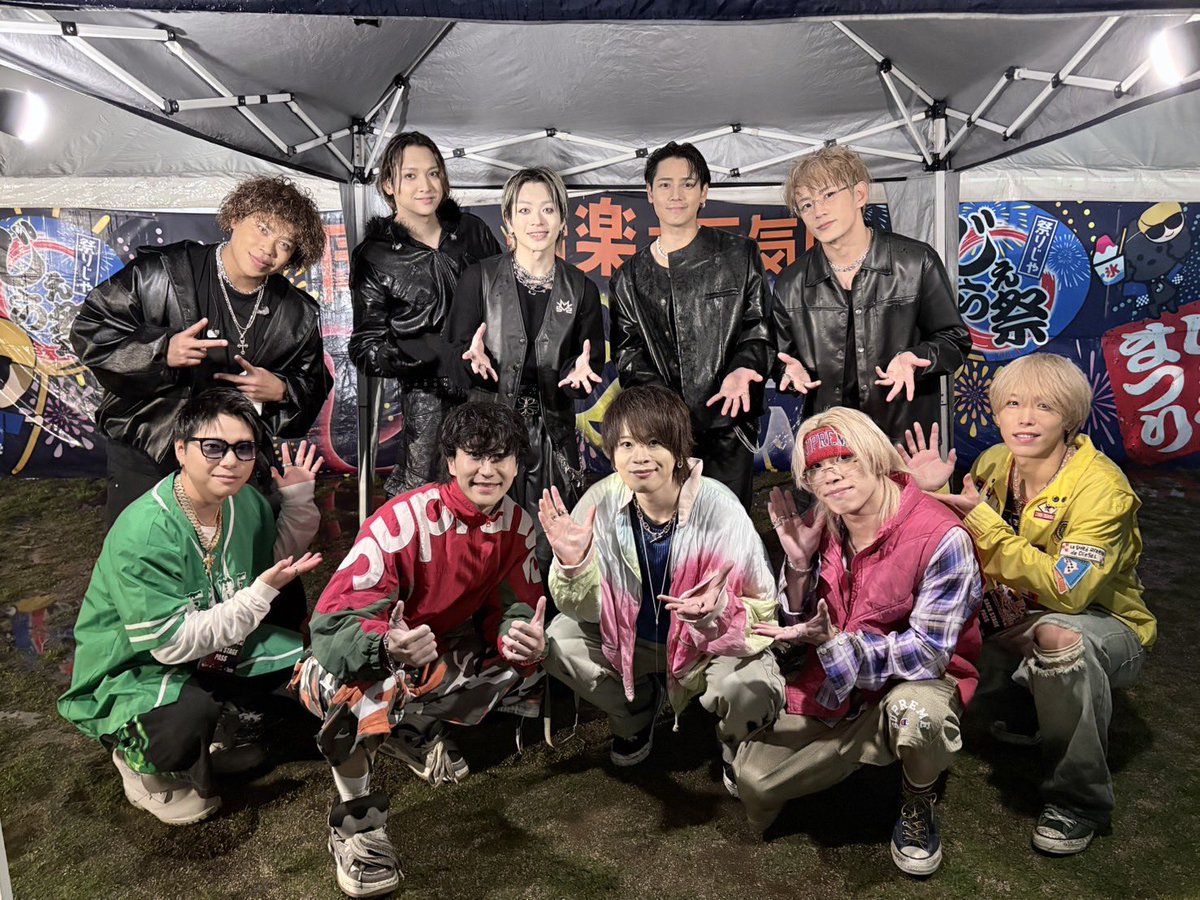 vellej_official's tweet photo. じぇら祭’26
@ 北長瀬未来ふれあい総合公園

MA55IVE THE RAMPAGE( @ma55iveofficial )さん
とお写真撮っていただきました📸

ありがとうございました！

#じぇら祭 #MA55IVETHERAMPAGE さん
#MA55IVE #M5V #ベルエージェー https://t.co/XRoVK6WSvJ