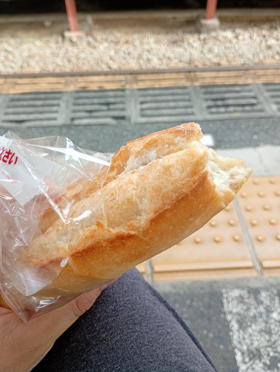 Mizux_45D's tweet photo. 何気に人生初くらいのフランスパン https://t.co/T9I4IUMmML