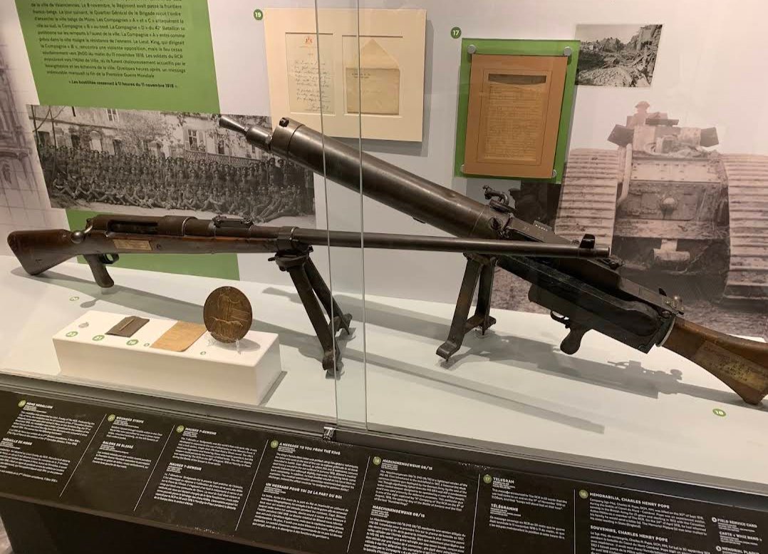 DylanZwering's tweet photo. @OstKurt58 The royal Canadian regiment museum has the tankgewehr next to a 8/15 as if somebody there was a fan of battlefield 1 Elite classes https://t.co/sfnnrqjrLX