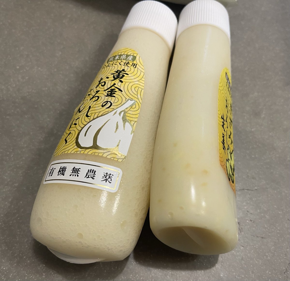 gohan_achamo's tweet photo. どうしてこんなに良い物がスーパーに売ってないのでしょう。かれこれ半年程スーパーでにんにく＆しょうがチューブを買わなくなりました。なぜなら国産のこちらを使っているからです。料理に使うとこんなにも匂いや味が違うとは…いつも https://t.co/tBDZrM64CD