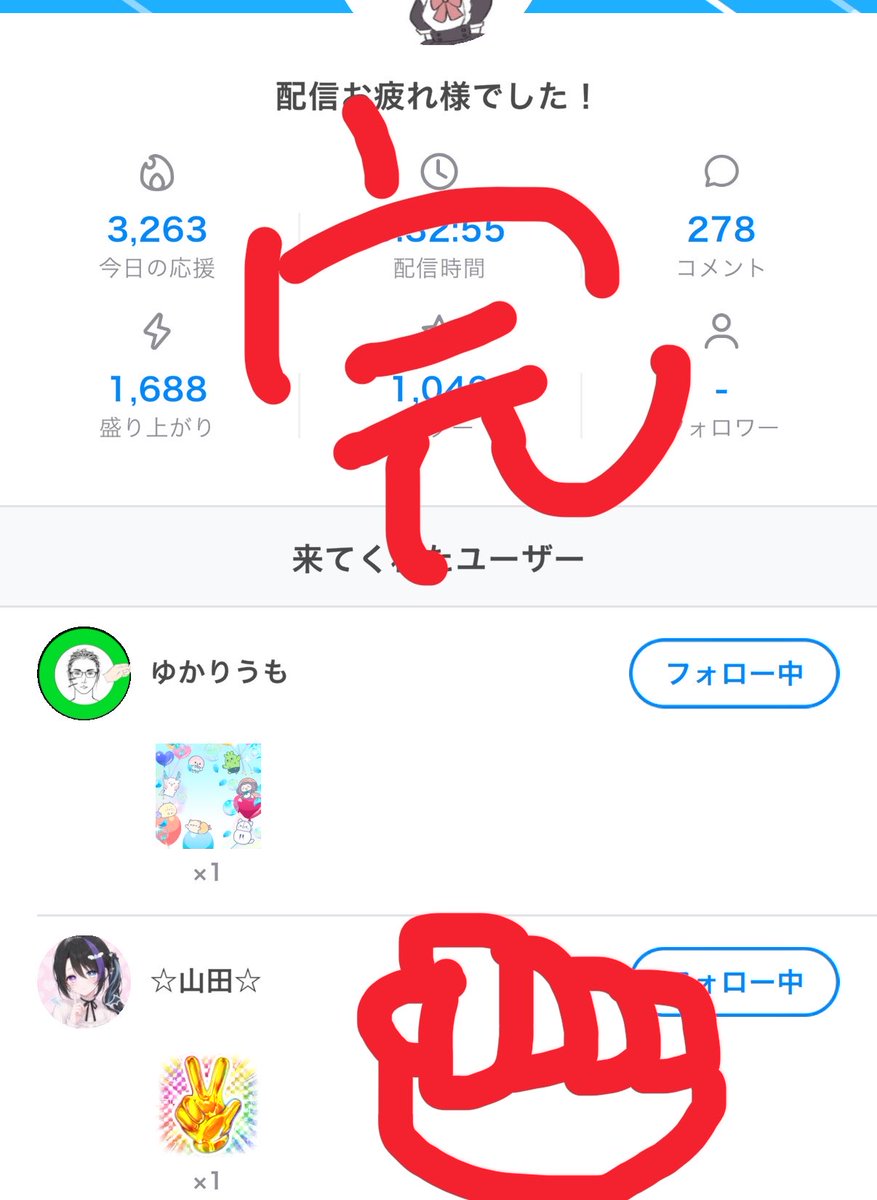 lto7j's tweet photo. ありがとう₍  .  ̫. ₎◞🪡 ⁾⁾ https://t.co/DFSLfMFFDu