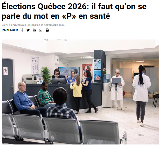 iedm_montreal's tweet photo. Le Québec dépense toujours plus en santé, mais l’accès demeure un problème majeur. Des pays comme la France, l’Australie, le Danemark et les Pays-Bas combinent couverture universelle et plus grande participation du privé. Le Québec devrait s’en inspirer : ce qui compte, c’est que les patients soient soignés, pas qui possède la clinique. #polqc #santé

https://t.co/BA67jUM1eI