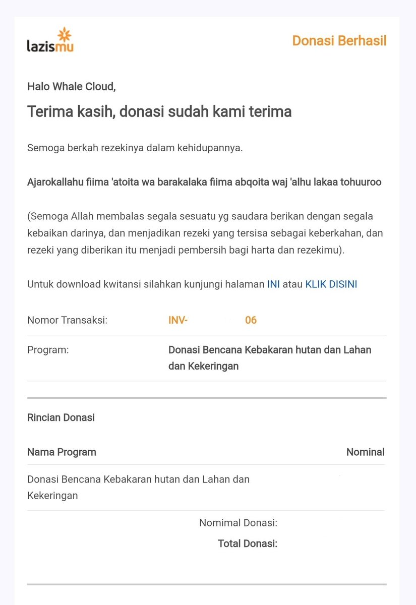 WhalecIoud's tweet photo. Selain itu kami juga ada hadiah lainnya lagi yaitu, berdonasi ke greenpeace dan karhutla dengan atas nama Whale Cloud. Semoga donasi ini bermanfaat untuk yang membutuhkan ya dan juga bisa menjadi keberkahan kita semua. 🩵 https://t.co/VIsH2ct7DF