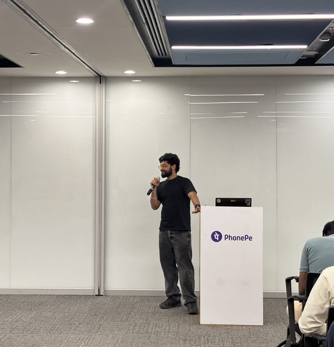 PriteshKiri's tweet photo. What a start! 🚀

Yesterday we hosted the first-ever @aidevcircle by @ReactPlayIO meetup at @PhonePe 

and 105+ people showed up on a long weekend! 

Our 30th community meetup, but the beginning of a whole new chapter.

New identity. New energy. Same amazing community. ❤️

Huge thanks to our speakers @ishandutta0098 @_Omshree @carrycooldude 

Thanks to @plastixcxx for making this possible

AI Dev Circle has officially started. ⚡
1/2