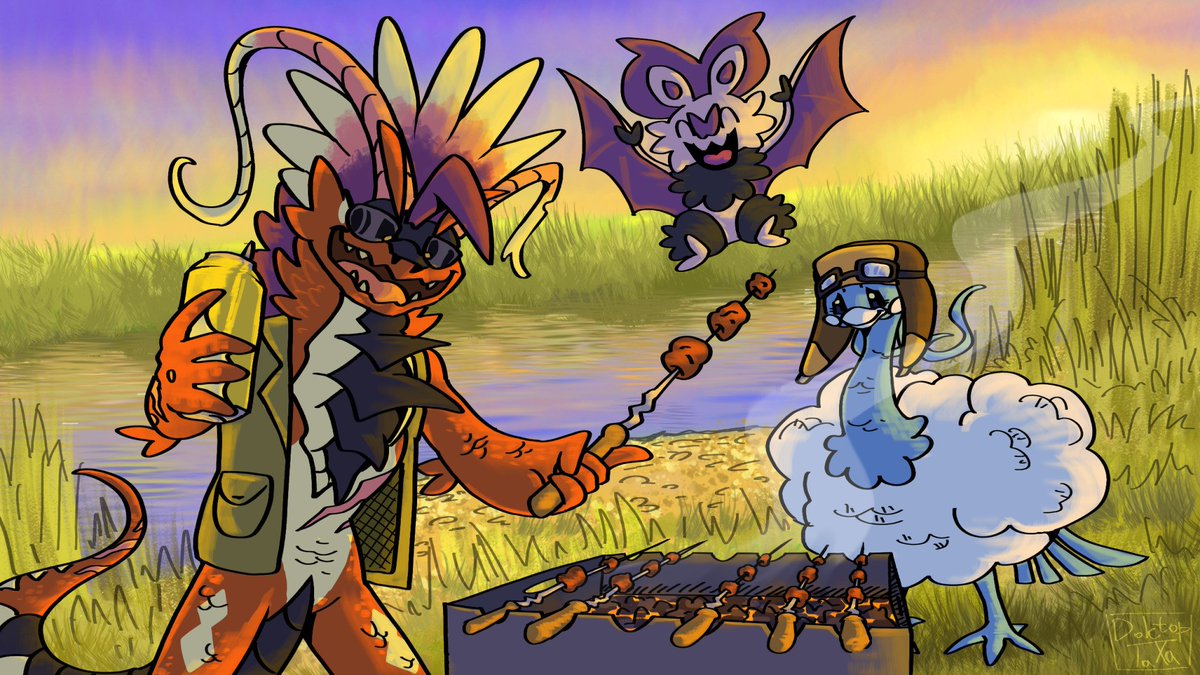 Doktop_TaXa's tweet photo. I don't draw pokemon as often as I used to but https://t.co/aJE2A9EcmO