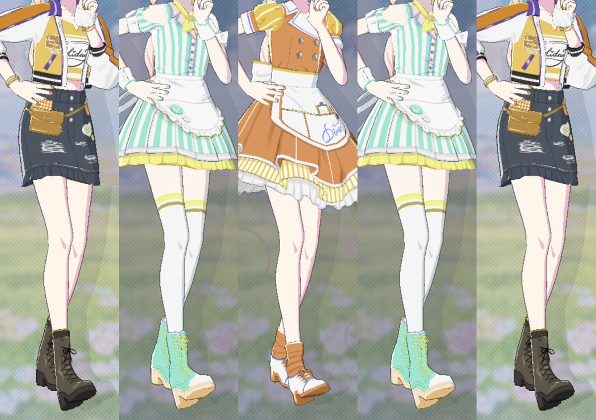 Amia0827_ocha's tweet photo. ￤新規☘️3DMV関連併せ￤
① VD2022~2024衣装併せ 1枠〆@4
② カフェレク🧡💚衣装併せ 🎀衣装仮〆@4
③メイド服衣装併せ カフェレク🍑衣装〆@4
④ BF🎹💛💚衣装×髪色寄せ併せ アナ1仮〆@4
￤詳細 リプにて￤
おひとつからのお声がけお待ちしております🙏🏻🤍
#プロセカ併せ #プロセカ併せ募集 https://t.co/O03Z0aLAXU