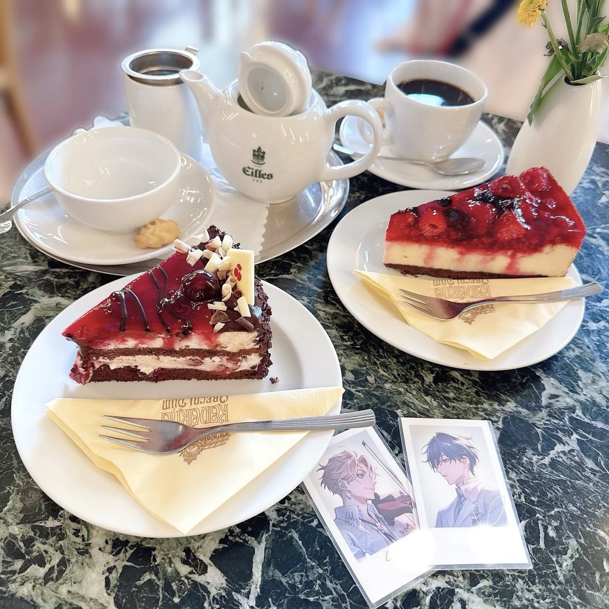 tig_xo_'s tweet photo. ケーキをワゴンで運んできてくれて選ぶのがとっても楽しかった(ᴖ ̫ᴖ  )♪

#タイガみて #山田のエゴサーチ https://t.co/TefaGhGnPs