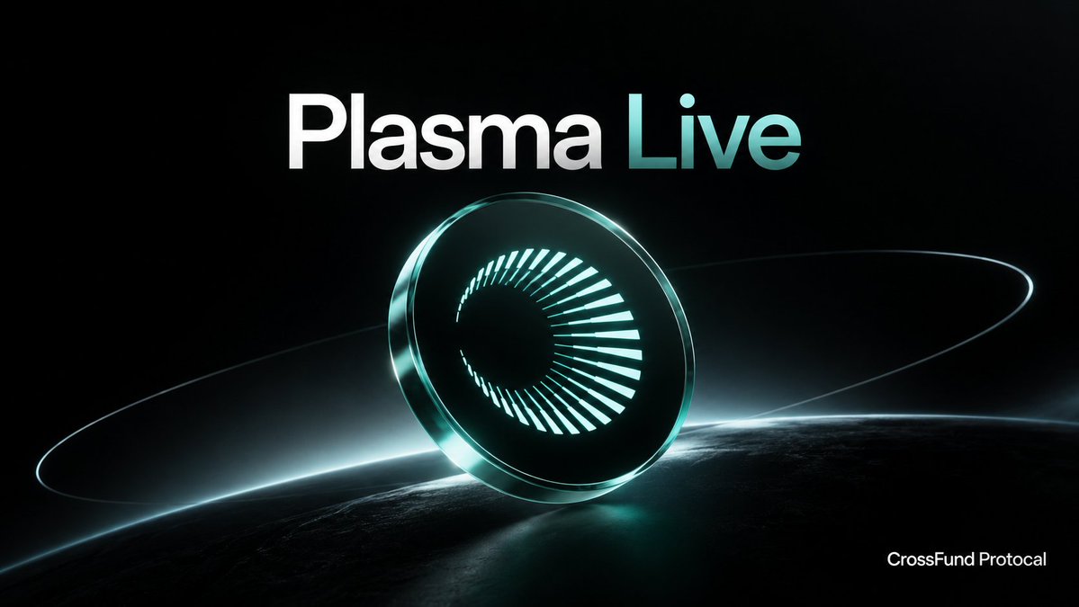 crossfundxyz's tweet photo. Plasma is now live on CrossFund.

You can now trade Plasma chain tokens directly from 30 chains in a single click. No bridging, no switching networks, and no need to hold gas on the destination chain.

Simply choose your source chain, select the Plasma asset you want, and complete the trade from where you already are.

With Plasma now integrated, CrossFund reaches 30 supported chains.

One click. 30 chains connected.