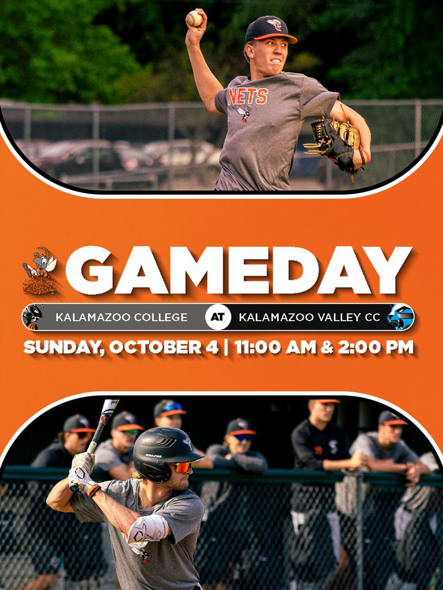 kzoobaseball's tweet photo. The Fall exhibition is here.
The Hornets will take on the Cougars in a doubleheader. ๐โพ๏ธ
๐: Kalamazoo, MI
๐๏ธ: KVCC Cougar Baseball Field
โฐ: 11am & 2pm
#d3baseball https://t.co/k8u7gB7BCA