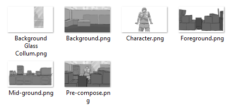 Biene_Peaceman's tweet photo. Most of the drawing is made in Krita, with the Foreground, Character, Middle Ground, and Background is splitted into its own layer. Cut 1 and 2 is really just still transparrent image being move around in Blender. https://t.co/AxZZ2o2yJ8