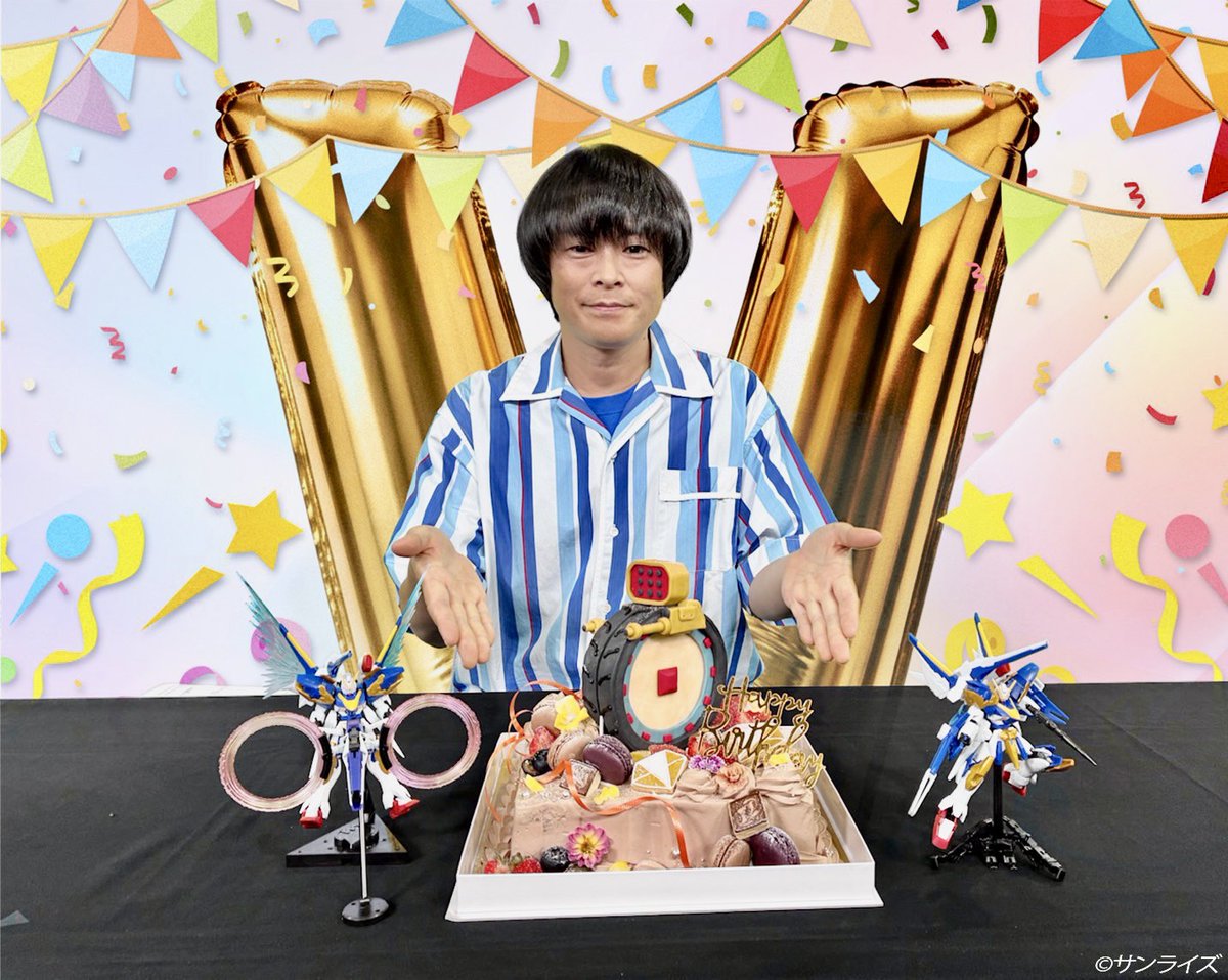 gundam_info's tweet photo. ◤ご視聴ありがとうございました‼◢

阪口大助さん、お誕生日おめでとうございます🎂

1.5周年を迎えた #ジージェネエターナル では、各種キャンペーンや『機動戦士Vガンダム』ピックアップガシャが開催中🎉

当番組はアーカイブも配信中ですので、『Vガンダム』好きの方はぜひご覧ください📺
⇨https://t.co/HKQZhZWdCY
