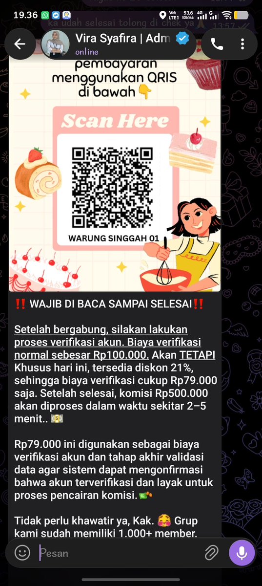 Zeeeyun_'s tweet photo. ada lagi sih aku di tipu 79rb https://t.co/w9qIsJUfoP
