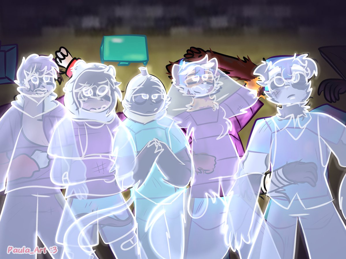 Paula_Perrita's tweet photo. Termina la aventura. . . Pero el legado permanecerá por siempre 

-ArepaExtrema Final-

#fanart #ArepaExtrema https://t.co/OnKc5TTgdt