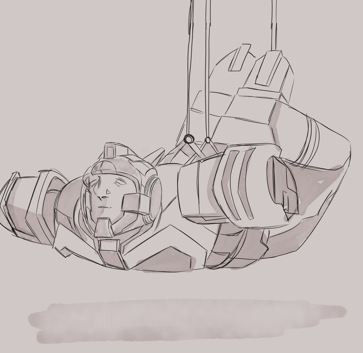 RedAlertValve's tweet photo. Kinktober day 3: Suspension Bondage https://t.co/LQEcc2aoqs