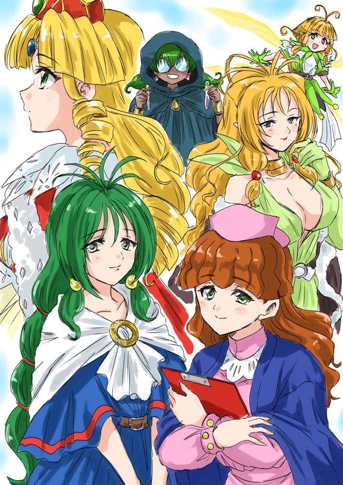 unyanai's tweet photo. みつめてナイトの好きなキャラで性癖がわかる説（クレアさん・テディー・プリシラ・ノエル・ピコ・メネシスが好き） https://t.co/JNZVFt6KOn
