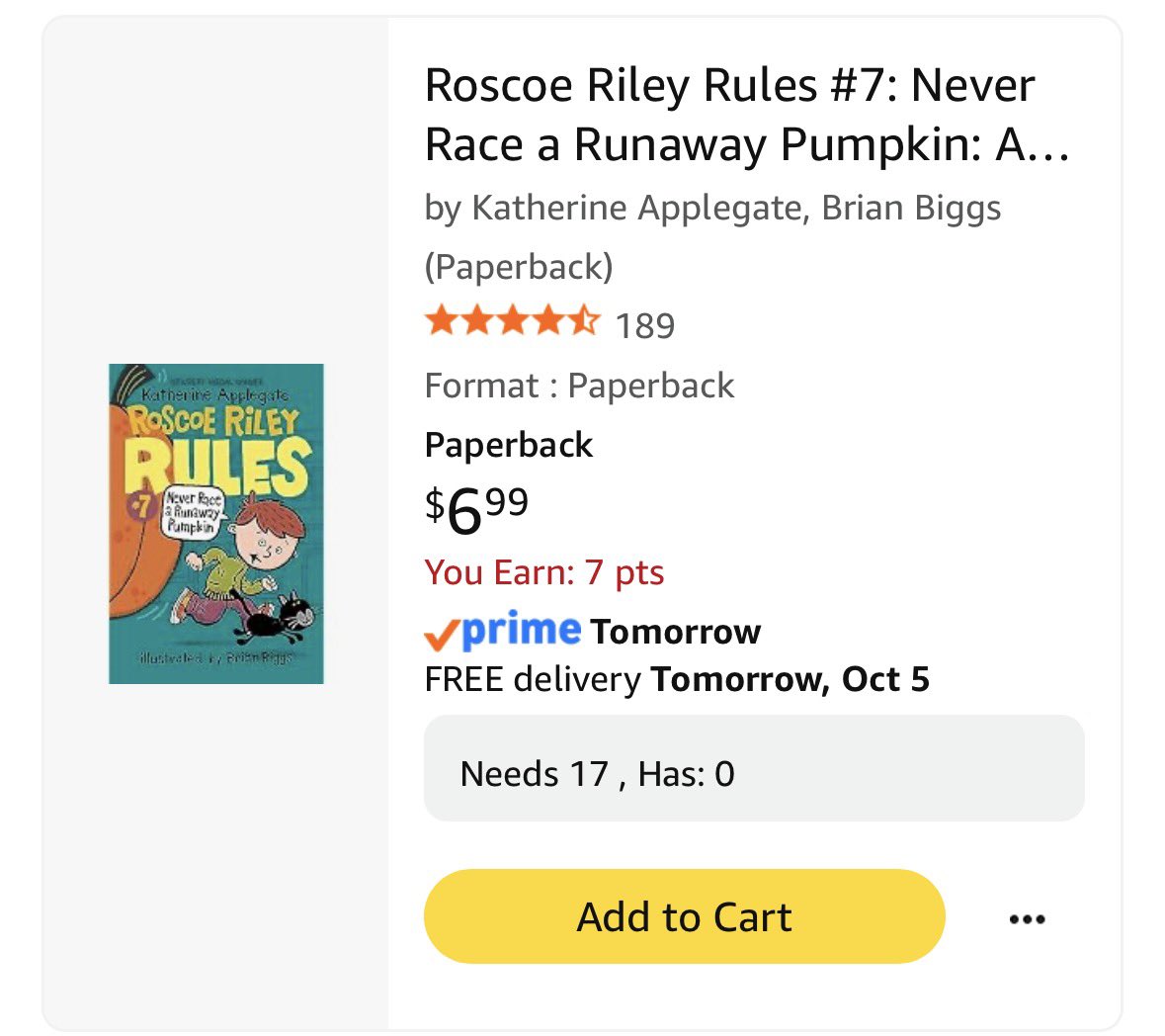 Positive_Paulie's tweet photo. I am trying to get 17 books for each of my 3rd graders as well as put together a small fall gift for each one. 

Can you help me get started?  If you love all things fall too, could you donate one item or RP?

You all are so appreciated! #clearthelist

https://t.co/HNJwg92VmR https://t.co/Lruss18sF1