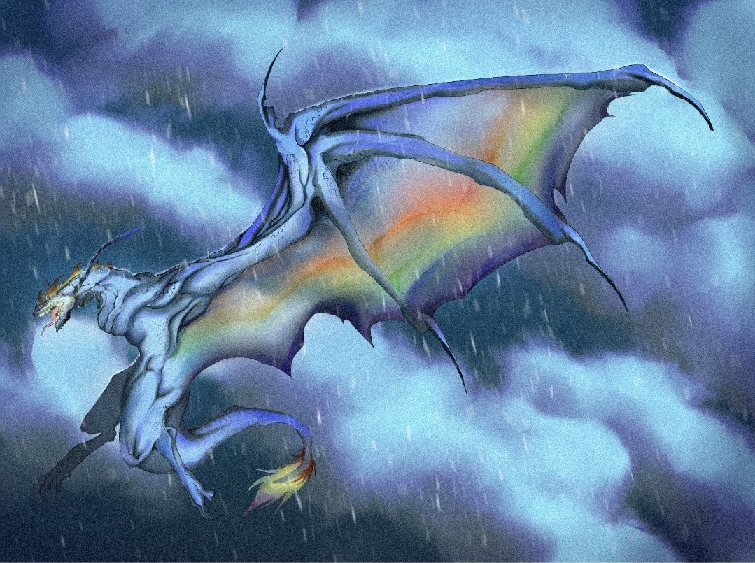 kanoWwi's tweet photo. Transforming the rainbow Dash into a dragon 
#dragon #illustration #fantasy #mlp #mylittlepony #art https://t.co/ZpEe5dWMZW
