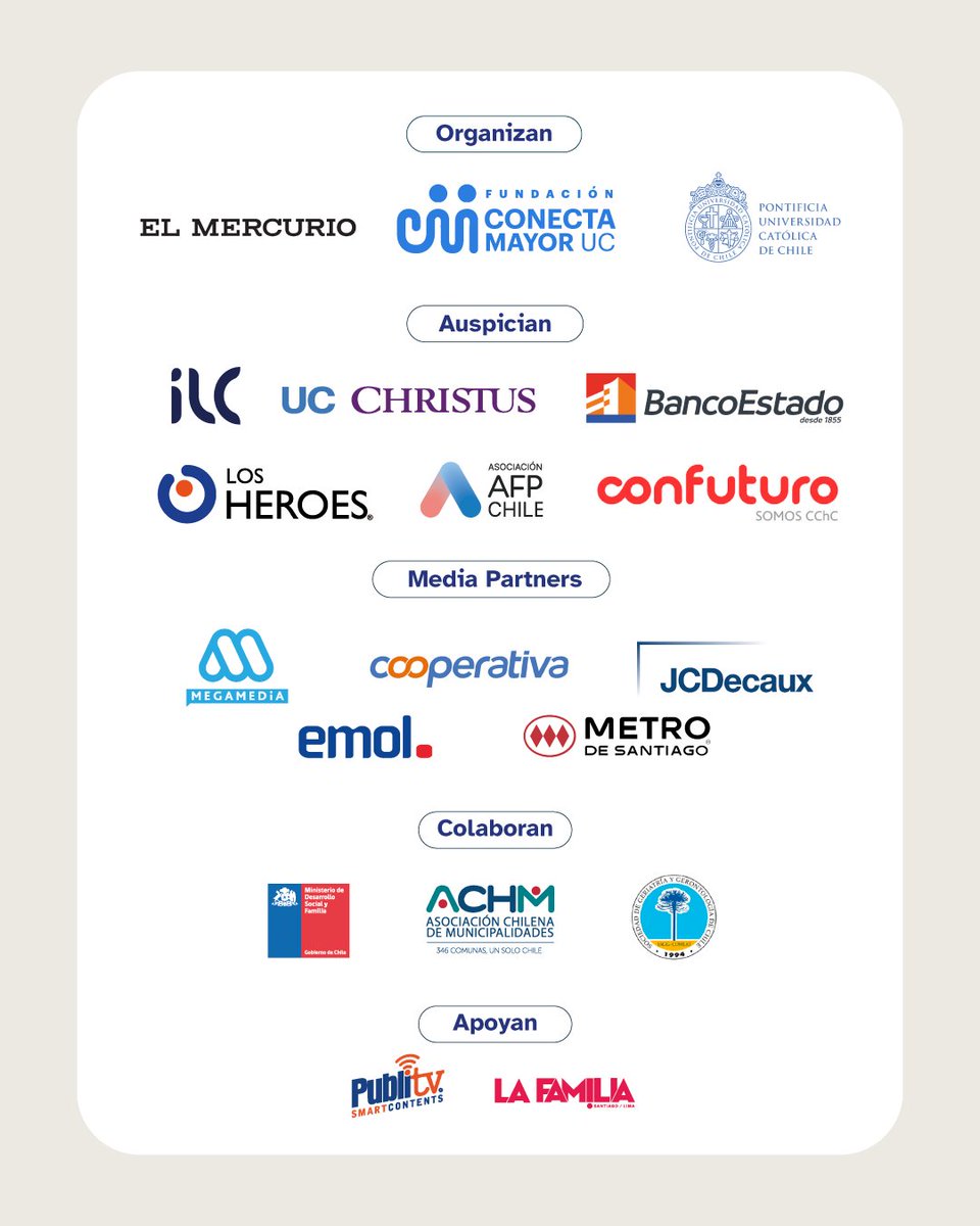 ConectaMayor's tweet photo. #100LíderesMayores | ¡Ya están aquí las voces que inspiran!
Presentamos a las y los 100 Líderes Mayores 2026

Ingresa a https://t.co/BKb0iGq8fb y descubre a 100 personas que, con su talento y compromiso, nos demuestran que la edad no es un límite para impactar. https://t.co/r2zYxDfIGm