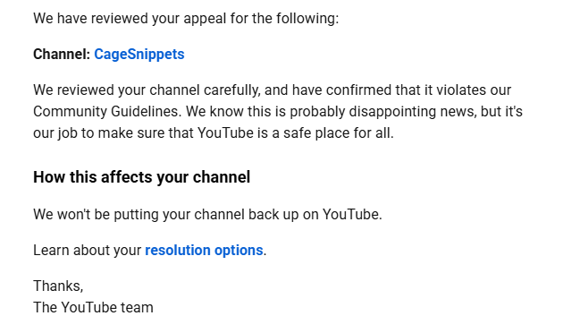 arsyt124's tweet photo. 🚨 EVERYONE WHO HAS HAD A BAD EXPERIENCE WITH YOUTUBE - PLEASE READ THIS.

And especially creators fighting to get their WRONGLY TERMINATED OR DEMONETIZED CHANNELS BACK. This needs to change. We cannot keep allowing creators to lose everything overnight because of an automated system.

- It's been almost 2 MONTHS since my friend's channel was wrongly terminated - and because of that, my 2 YPP CHANNELS were terminated as well.

- I honestly expected more from the X community. A LIKE, REPOST OR COMMENT TAKES SECONDS, but for someone fighting to get their channel back, that engagement can mean everything.

- For me, this is one of the only ways I can reach the RIGHT PEOPLE AT YOUTUBE who might actually be able to look at our cases.

- And I know I'm not the only one. THERE ARE SO MANY CREATORS GOING THROUGH THE SAME THING EVERY DAY.

- Channels are being WRONGLY TERMINATED OR DEMONETIZED, and creators are left fighting for months just to get someone to properly listen.

- My friend genuinely believes he DID NOT VIOLATE YOUTUBE'S POLICIES, yet his channel was terminated.

- My 2 channels were then terminated under "CIRCUMVENTION" because of my connection to his channel.

- What makes this even worse is that we provide evidence, explain everything, appeal the decisions - and still receive GENERIC RESPONSES instead of someone actually looking at the full situation.

- YouTube has existed since 2005, and with a platform this massive, there needs to be a better way to protect legitimate creators from serious enforcement mistakes.

- If someone genuinely violates a serious policy, there should obviously be consequences. But when a creator believes they were WRONGLY TERMINATED, there needs to be a real opportunity for a HUMAN TO REVIEW THE FULL CASE.

- Nobody should wake up one day and see YEARS OF WORK, THEIR INCOME AND THEIR COMMUNITY GONE OVERNIGHT because an automated system got something wrong.

P.S. 🙏 PLEASE LIKE, REPOST AND COMMENT.
If you've experienced a wrongful termination, demonetization, account association or any other serious issue with YouTube, SHARE YOUR EXPERIENCE IN THE COMMENTS.
Maybe this post can reach someone at @TeamYouTube  who is actually willing to listen.
I genuinely hope this reaches enough people to help not just me, but other creators fighting to get their channels back too.
THIS HAS TO CHANGE. 🙏 @YouTube @nealmohan @FTC