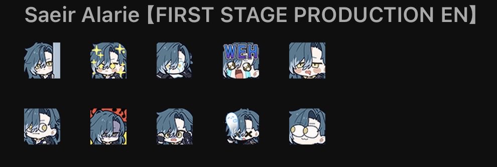 chaotic_kara's tweet photo. membership emotes! sho cute!!

#SaeirAlive https://t.co/xh2D9bsl6e