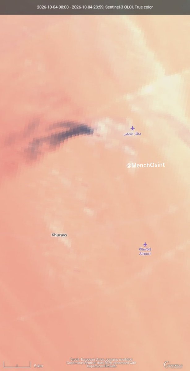 MenchOsint's tweet photo. ⭕️ Yemen's Ansarallah announce to have targeted using a number of ballistic missiles and drones:

- Aramco facilities in Riyadh. (2nd time in 48hrs)

-Aramco facilities in Al-Khurais area.

*so the fire detected earlier near the pipeline's pumping station were not flaring ... https://t.co/v8U4FxfBoo