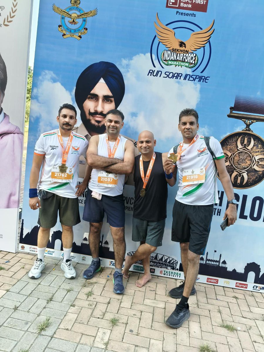 darvaxranveer's tweet photo. Indian Air force marathon 2026 https://t.co/juoQoWPfun