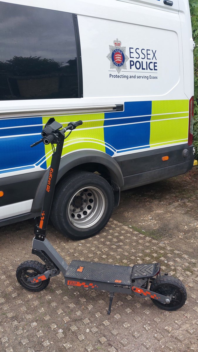 EPWitham's tweet photo. I concentrated my efforts on the recent residents complaints concerning E Scooters in Witham &amp; successfully seized 1 &amp; issued 3 Section 59 warnings which could result in further seizures. I also conducted foot patrols around town to provide visibility &amp; reassurance. https://t.co/MgHsDpCCw5