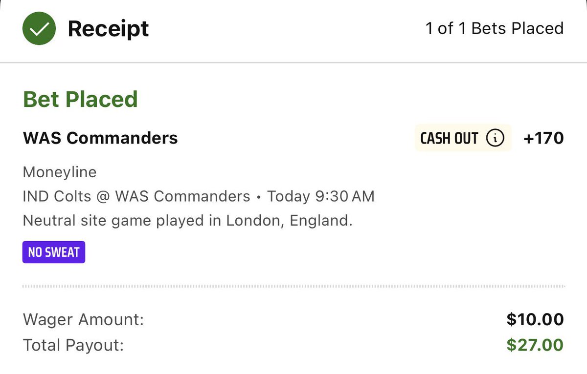 BiLLsMAFiA_FODx's tweet photo. I’m also taking a shot at #RaiseHail to beat #ForTheShoe in London 🏴 no real explanation here. #Colts are probably rightfully the favorite. Just not sold on them and feel like they could lose this game #Gambling𝕏 #NFL #Football #NFLWagers #GamblingCommunity #BettingCommunity https://t.co/MmIRfr0Cvb