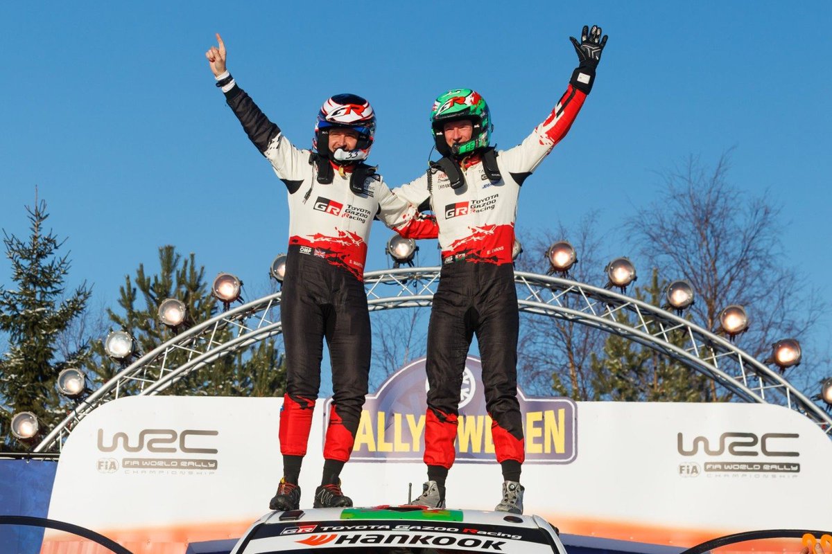 MaximumAttackDT's tweet photo. 🏆 Your 2026 World Rally Champions 🏆

Elfyn Evans and Scott Martin are champions after one of the most dramatic final stages in the history of the sport

#MaximumAttack #WRC #RallyItaliaSardegna https://t.co/WixVq1dFYa