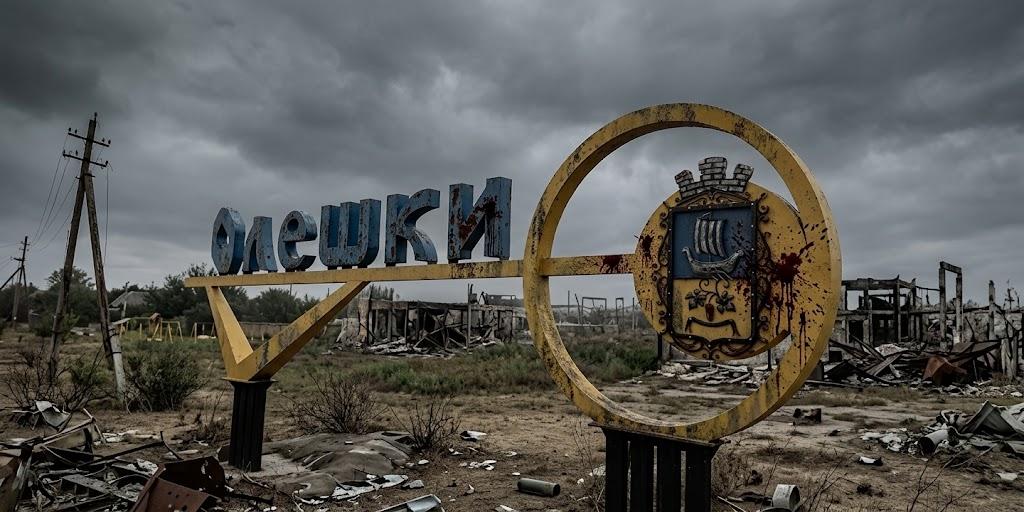 BlackSkyINFO's tweet photo. A severe humanitarian crisis is escalating in Oleshky, Kherson Oblast. Occupied since early 2022 and geographically isolated by the Dnipro River and extensive minefields, the town traps over 2,000 civilians, including approximately 50 children and numerous bedridden residents.

Following four months of near-total isolation, essential supply lines for food and medicine have been severed. Humanitarian organizations and witness accounts report extreme starvation, with unverified claims that desperate residents are resorting to eating foliage and tree bark ahead of winter.

Key factors compounding the crisis:
▪️ Document Deprivation: The 2023 destruction of the Nova Kakhovka dam continues to paralyze civilian mobility. Floodwaters destroyed the identity documents of hundreds of residents, leaving them unable to clear Russian military checkpoints to exit the occupation zone.
▪️ Kinetic Threats to Evacuation: Overland escape routes remain heavily mined. Multiple reports indicate Russian forces regularly deploy FPV drones against unauthorized movement within the town, actively targeting pedestrians and civilian vehicles attempting to relocate.
▪️ Aerial Resupply Efforts: With overland routes severed, Ukrainian forces reportedly utilized UAVs as a substitute delivery mechanism. Official statements claim an operation on September 27 deployed approximately 100 drones to drop 4,000 kg of food parcels into Oleshky.

[Editor's Note: The logistical claim of delivering 4,000 kg of cargo using 100 drones warrants technical scrutiny. This implies an average payload of 40 kg per drone, which significantly exceeds the maximum carrying capacity of standard heavy-lift tactical multicopters (typically 12–15 kg, such as the 'Vampire' or 'Baba Yaga' platforms) deployed by Ukrainian forces. This figure likely represents a cumulative payload delivered over multiple sustained sorties, rather than a single coordinated airlift.]

▪️ Diplomatic Stasis: Ukrainian Human Rights Commissioner Dmytro Lubinets and EU High Representative Kaja Kallas have formally requested the establishment of a humanitarian corridor. However, the NGO Skhid SOS notes that without actionable, enforced security guarantees from Moscow, diplomatic appeals remain operationally void.

Russian occupation authorities continue to enforce isolation through movement restrictions and kinetic deterrence. Absent a secure corridor, the onset of winter will predictably drive a sharp increase in civilian mortality.

Detailed accounts from occupied Oleshky and an analysis of evacuation obstacles are available on Blacksky:

https://t.co/erlJqpSnXL

@ZelenskyyUa @kajakallas @MFA_Ukraine
#Ukraine #Oleshky #Kherson #warcrimes #Russia #humanitarianaid #geopolitics