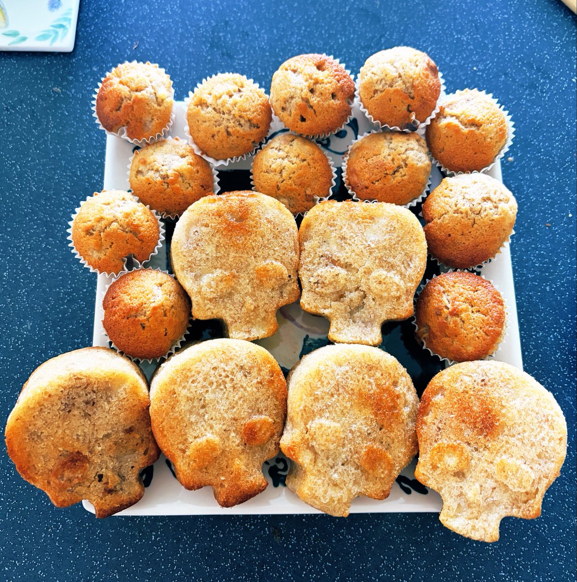 corvophobia's tweet photo. and for the lady some mini banana bread skulls perhaps https://t.co/dLiYMzlvzY