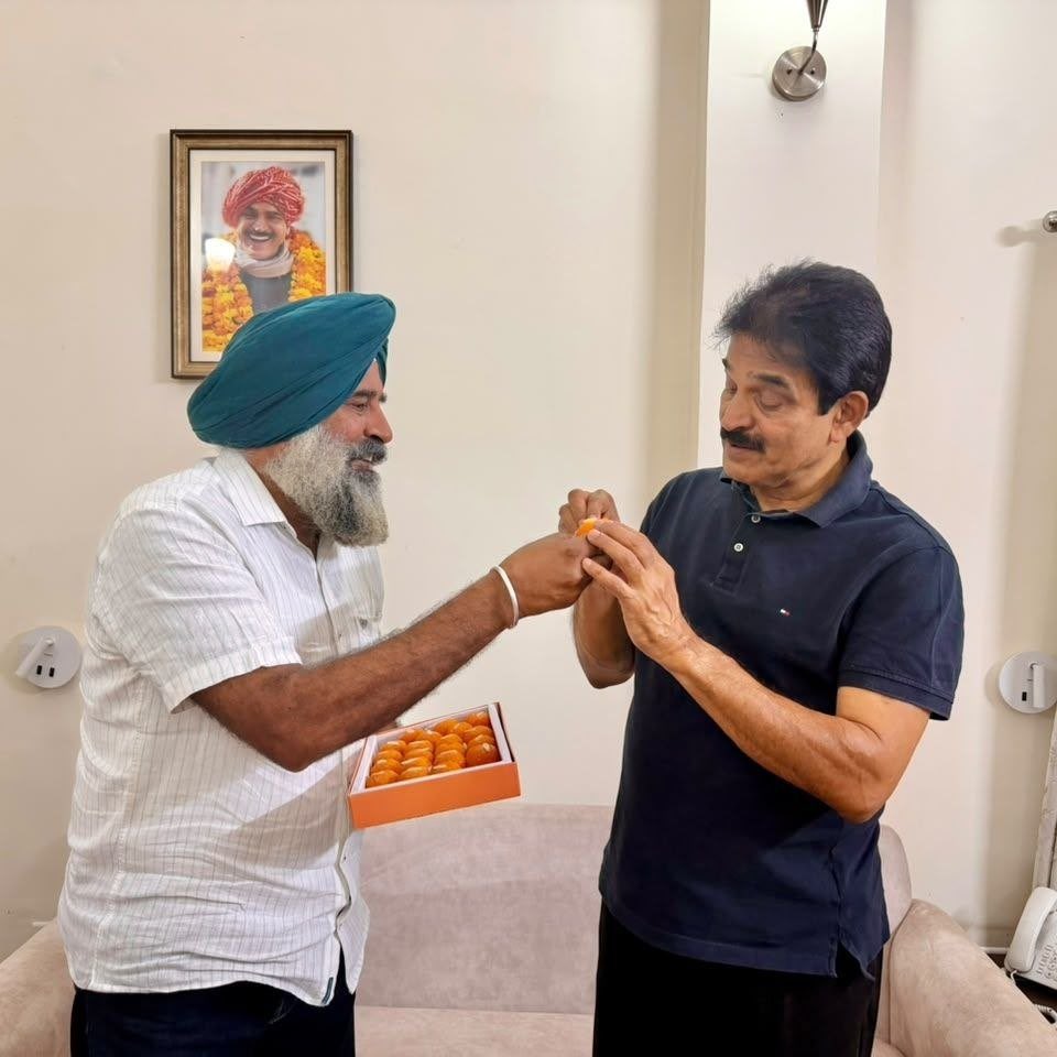 INCPunjab's tweet photo. Punjab Congress President S. Pargat Singh Ji met AICC General Secretary (Organisation), Shri K. C. Venugopal Ji.

Together, we move forward with a shared commitment to serving Punjab and strengthening the Congress.

@PargatSOfficial @kcvenugopalmp https://t.co/5wDERUcBPg