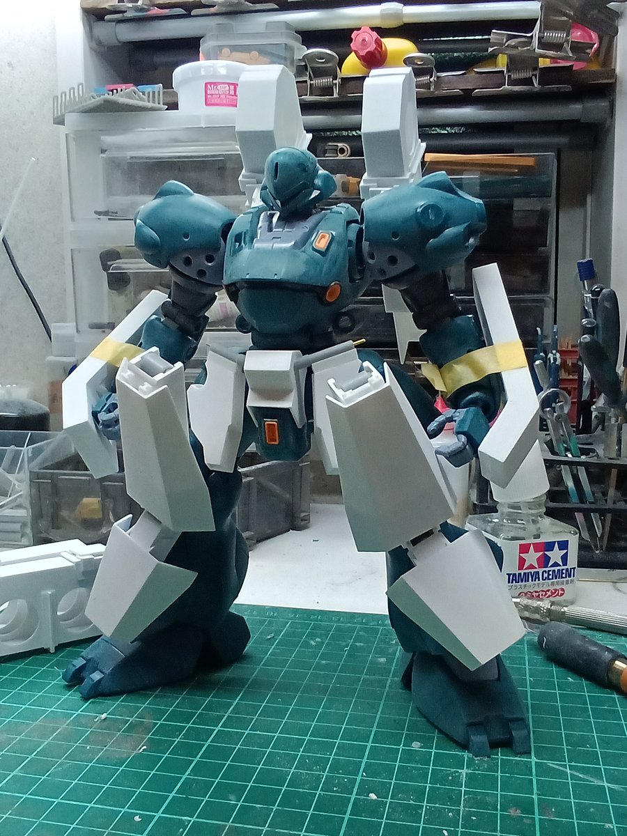 MPayawo's tweet photo. #ケンプファー じわじわ進めとります。
1週間でチェーンマインコンテナの形だけ作れました😅
4つ作るのやっぱめんどくさい😓 https://t.co/wQ6uzEIj0t