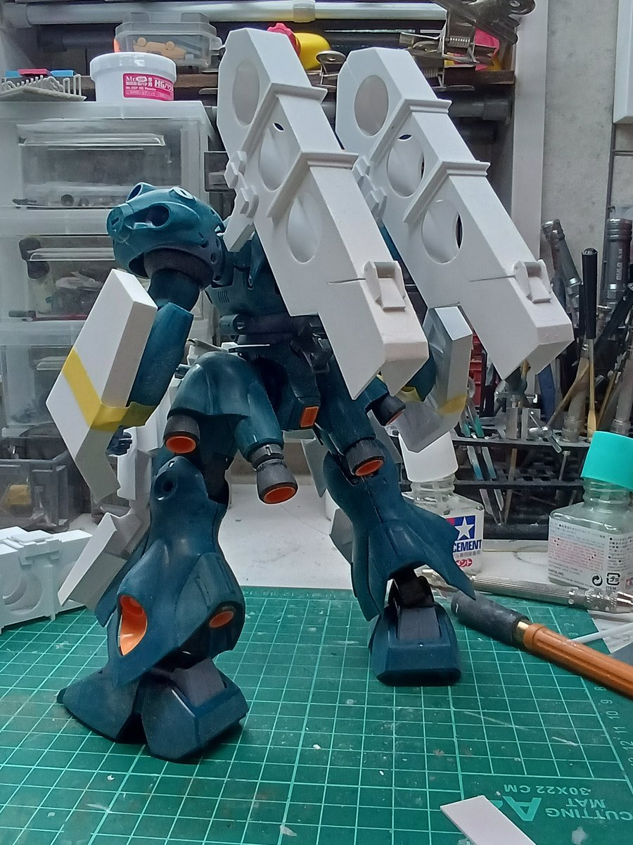 MPayawo's tweet photo. #ケンプファー じわじわ進めとります。
1週間でチェーンマインコンテナの形だけ作れました😅
4つ作るのやっぱめんどくさい😓 https://t.co/wQ6uzEIj0t