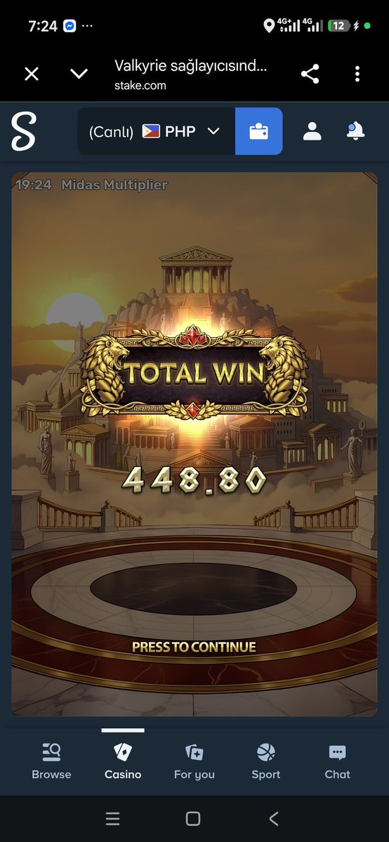 CASHWOUT's tweet photo. @ValkyrieXStudio Midas Multiplier my favorite slot @ValkyrieXStudio . 

🆔 https1969 

#valkyriexstudio
#stake https://t.co/SPoTuiH4Dk