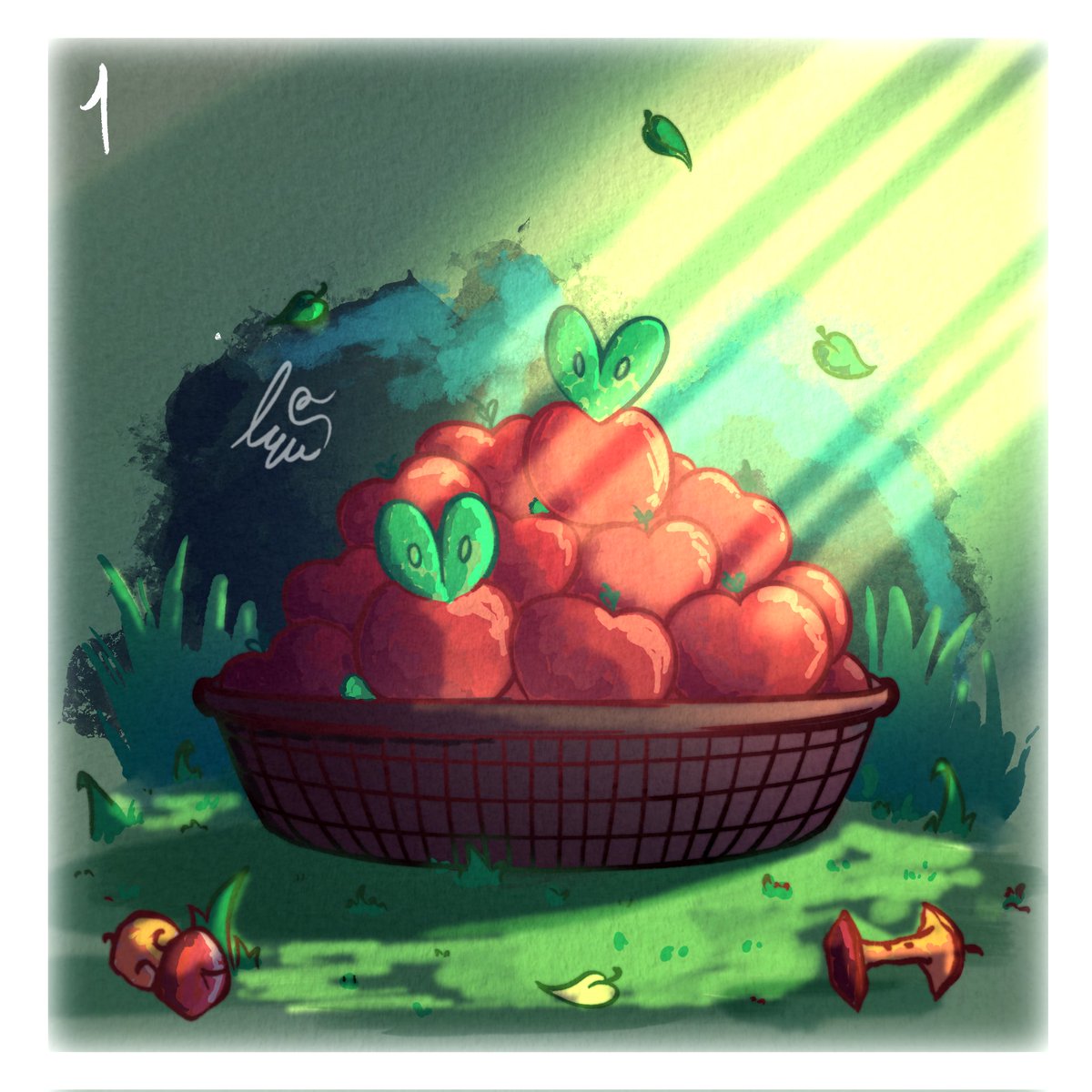 llumyss's tweet photo. Will I make it through Inktober ?
Probably not but I'll definitely try my best ! 😆 

We begin with the "Apple" theme for this first day.
Of course, since I draw lots of pokémon, the whole month will be about them !

#inktober #Applin #Verpom #drawing #pokemon https://t.co/QBzwJhD90J